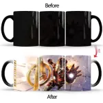 1pcs New 350ml Magic Color Changing Ceramic Coffee Milk Cups Best For Family Children Friends