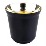 80ml Steel Coffee NSCAFE DOUBLE WALL THERMO CAPSULE COFFEE CUP COPRESSOSSSO CUPSSOSSSO CUP