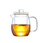 Heat Resistant Glass Tea Pot and Cup Set Glass Teapot with Filter Puer Tea China Set Flower Teapot Kettle Mug