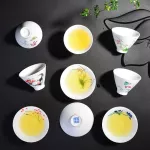 High Quality Hand Painted Ceramic Tea Cup 1PCS China Cup Small Porcelain Tea Bowl Teacup Tea Accessories Drinkware