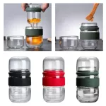 Travel Tea Pot Set China Kung Fu Glass Infuser Teapot Cups W/ Bag