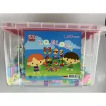 Toy for Kids, 1280 pieces, with a box to enhance the development of children's toys, plastic towers. House builder