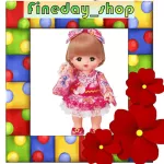 Mell Chan Short Kimono Doll Set, Melon Set, Short Kimon (Authentic copyright, ready to deliver) MellChan, mail set, Japanese baby doll Popochan Licca B girl toys