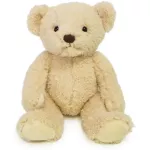 GUND - GUND CINDY  8 ตุ๊กตาผ้า รูปหมี สีน้ำตาลครีมอ่อน