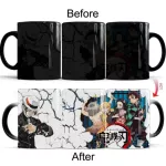 Demon Slayer Kimetsu No Yaiba Coffee Mug 350ml Heat Temperature Sensitive Color Changing Ceramic Mugs