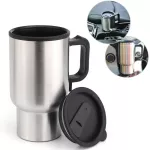 Heated Drink Holder Thermal Mug 12V Car Bottle Drink Themal Warmer Cup 450ml