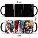 Demon Slayer Kimetsu no Yaiba Coffee Mug 350ml Heat Temperature Sensitive Color Changing Ceramic Mugs