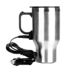 Heated Drink Holder Thermal Mug 12V Car Bottle Drink Themal Warmer Cup 450ml