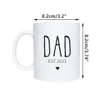 S for Parents 2PC 11oz Mug The HappyS Dad and Mom