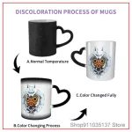Spirit-Princess Anime Movie Princess Mononoke Studio Ghibli Coffee K Mugs Glass Cups Tazas Set Kubek Kubki Drinkware
