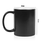New Design Funny Pop Dogs Heat Reveal Coffee Mug Ceramic Color Change Magic Mugs Tea Cup Best for Friends 11oz