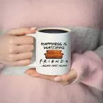 350ml Friends TV Show Series Perk Coffee Mug Color Change Mug Creative Tea Ceppuccino Ceramic Cup Xmas for Friends