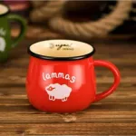 New Candy Color Ceramic Mug 150ml 250ml 350ml Coffee Milk Breakfast Cute Porcelain Tea Mugs Ceramic Cup Novelty