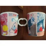 1PC Nordic Style Illustration Cartoon Muumi Little My Mini Porcelain Tea Coffee Mug Cup Birthday Collection 140ml