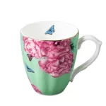 Europe Bone China Mugs Capacity 420ml Creative Pastoral Flower Tea Cup Office Milfeme Mug Ceramic Home Drinkware