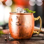 350/600ml Hammered Moscow Mugs Beer Cup Stainless Steel Steel Stemless Wine Shot Glasses Coffee Mug Cocktail Cup Bar Jug Pitcher