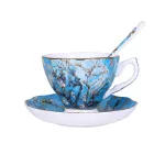 Van Gogh Art Painting Coffee Mugs The Starry Night Sunflowers The Sower Irises Saint-Remy Coffee Tea Cups Coffee Cup Set