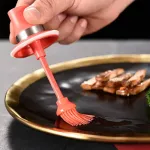 250ml Glass Seasoning Tank Kitchen Spice Bottles Pepper Spoon Seasoning Jars Oil Brush Honey Contain Storage Container