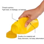 250ml Sauce Vinegar Oil Ketchup Gravy Cruet Kitchen Accessories Gravy Boat Plastic condiment Dispenser Squeeze Bottle