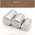 SPICE JAR POWDER FILERS STEELS STEEL STOEL STORAGE BOISON SEASONING BOTTLE SALT SALT SHAKER ROTIARY SPRINKLING BOTTLE