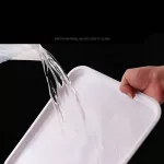 Non-Slip Restaurant Plastic Tray Rectangular Multigular Multil Kitchen Storage Fruit Bread Dessert Food Tray Storage Supplies