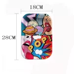 28*18cm Weed Rolling Tray Smoke Tobacco Roll Paper Cigarette Tay Operation Tray Food Hookah Tools