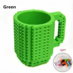 350ml Creative Mug Coffee Cup Building Blocks Cup Diy Building Blocks Puzzle Drink Cup Block Mug Design