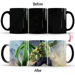 1pcs New 350ml Magic Color Changing Mugs Ceramic Coffee Cups Best For Family Children Friends