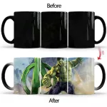 1pcs New 350ml Magic Color Changing Mugs Ceramic Coffee Cups Best for Family Children Friends