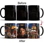 Michael Jackson Ceramic Color Changing Coffee Magic Tea Cup