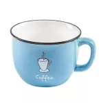 Creative Color Heat-Resistant Mug Cartoon with Spoon Lid 200ml Cup Milk Coffee Mugs Children Cup Office Drinkware