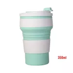 350ml Coffee Mugs Travel Collapsible Silicone Cup Folding Water Cups BPA Free Food Grade Ware Mug Tea Coffee Cups