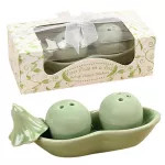 2PCS Seasoning Container Set Cute Ceramic Starfish Shell Owl Fish Spice Shaker Spicer Spicer Kitchen Gadget Spices Container