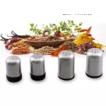 1PC Stainless Steel Magnetic Seasoning Pot Salt Pepper Spice Cruet Condiment Box Cooking Bottle Kitchen Tool JO 1078