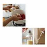 Lovely Spice Continers Seasoning Jar with Spoon Oil Honey Salt and Pepper Dispencer Bottle Kitchen Accessories with Lid Spoon