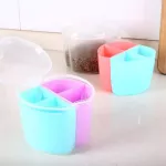 1pcs Three or Four Grid Storage Seasoning Boxes Kitchen Condiment Box Spices Storage Box Detachable Container Canister