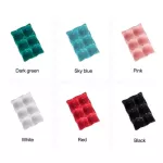 Ceramic 6 Grill Egg Tay Box Home Kitchen Refrigort Fresh Egg Storage Box Cooking Tableware Baking Kitchen Egg Storage