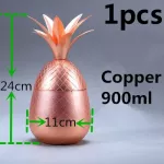 550ml MOSCOW MULE COPPER MEGS METAL MUG CUP Stainless Steel Beer Wine Cup