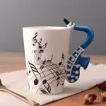 Mugs Funny Coffee Mug For Tea Music Violin Funny Ceramic Mug Funny Mug Creative Coffee Cup Cute Mugs For Tea Breakfast Milk Mugs