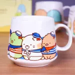 Anime Cartoon Sumikko Gurashi Corner Bio Cartoon Cute Ceramic Milking Milk Coffee Tea Cups Home Office Breakfast Cup