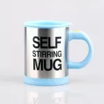 Mugs Automatic Electric Lazy Self Stiring Mug Cup Cup Coffee Milk Mug Smart Stainless Steel Juice Mix Cup Drinkware