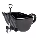 Creative Excavator Coffee Cup Funny Coffee Cup Spoon With Spade Shape For Friends Get Together And Drink Coffee