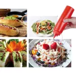 Squeeze Bottle 8/12/16/24/32OZ Kitchen Squeeze Bottle Condiment Sauce Vinegar Keetchup Dispenser Kitchen Tools
