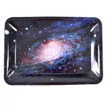180*125mm Rolling Tray Metal Weed Accessories Tin Tobacco Storage Tray Cigarette Container Smoking Accessories