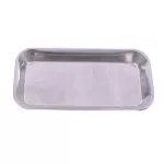 1PC 22x12cm Stainless Steel Dental Holder Plate Dentistry Instrument Lab Surgical Tray Equipment Tay Medical Alcohol