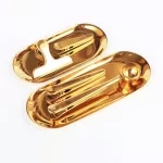 Metal Storage Tray Gold Silver Oval Dessert Fruit Plate Small Items Jewelry Display Tray Decoration Snack Plates
