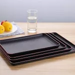 New Food Trays Rectangular Plastic Food Trays High Quality Kitchen Organizer and Storage Contains Bandejas de Decoraacin
