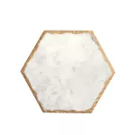 Marble Storage Tray Retro Jewelry Display Plate Cosmetic Organizer Food Container Tea Coffee Milk Serving Tay S