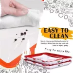 High Quality Preservation Serving Tray Food Organizer Keing Fresh Tray Kitchen Cover Plate Decorative Traray