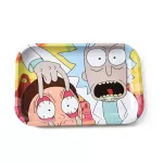 Big Size Storage Rolling Tray Metal Cigarette Smoking Weed Rolling Tray Herb Tobacco Tinplate Discs Smoke Cigarette Paper